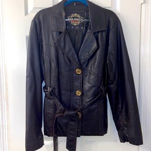 🔥BIG CHILL VINTAGE LEATHER JACKET🔥